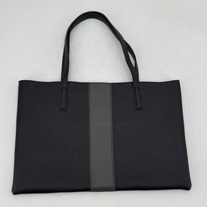 Vince Camuto Quiet Luxury Normcore Colorblock Pebbled Luck Vegan Leather Tote